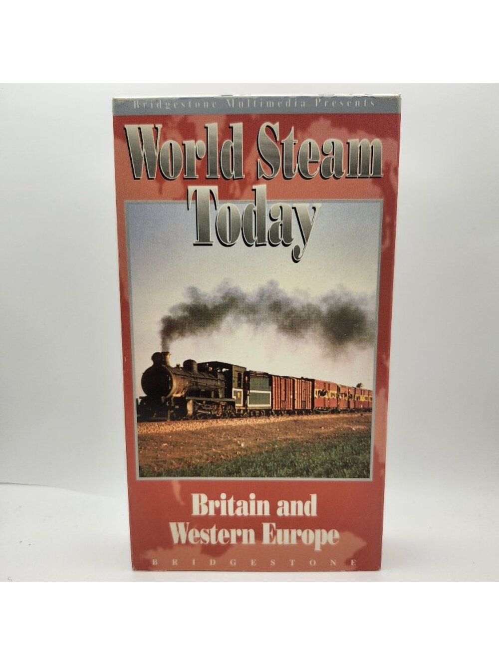 World Steam Today VHS Britain And Western Europe 1994 Bridgestone Multimedia